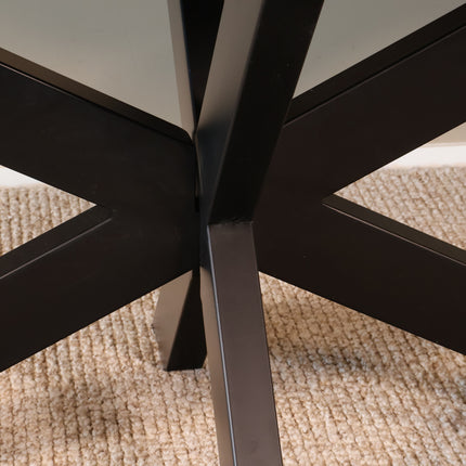 Eettafel Austin deens ovaal 200cm lichtbruin mangohout