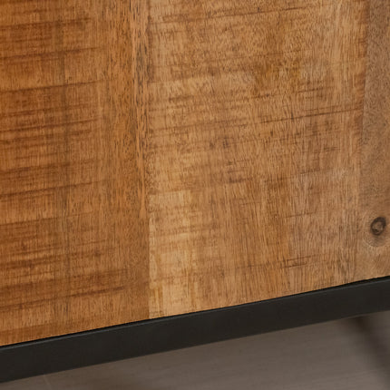 Tv meubel bruin mangohout 180cm Iris