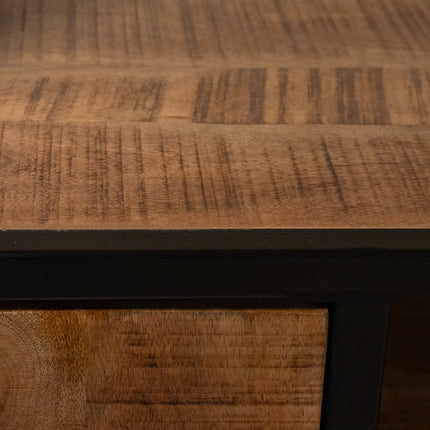Tv meubel bruin mangohout 180cm Iris