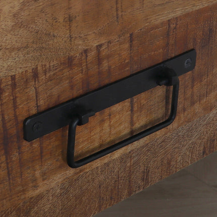 Tv meubel bruin mangohout 100cm Ilse