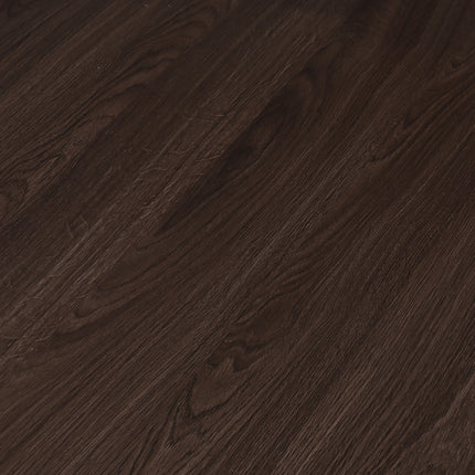 Eettafel Sanne rond 120cm donker walnoot melamine