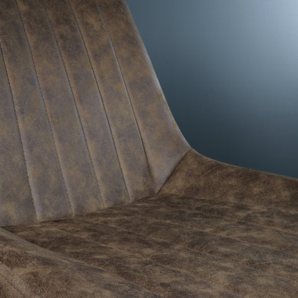 SET DEAL: 4 Eetkamerstoelen donkergroen microvezel Susta