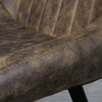 SET DEAL: 4 Eetkamerstoelen donkergroen microvezel Susta