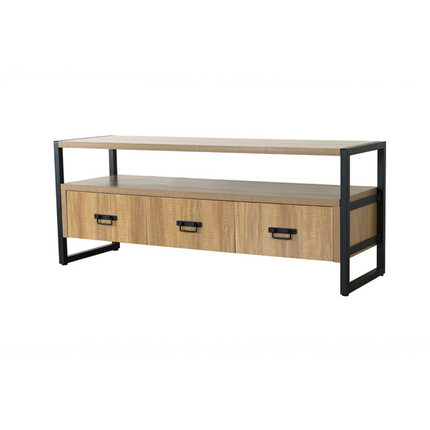 Tv meubel bruin melamine 150cm Harper