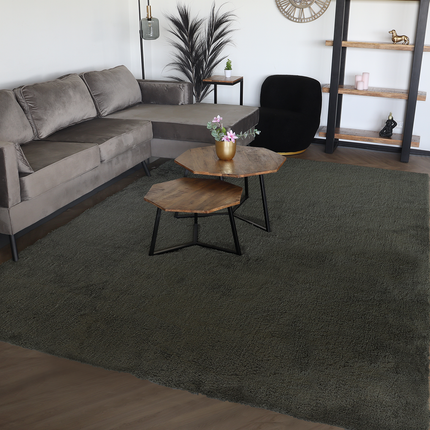 Vloerkleed groen 230x340cm Avelyn