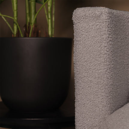 Loveseat draaibaar teddy grijs