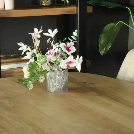 Eettafel Austin deens ovaal 180cm lichtbruin mangohout