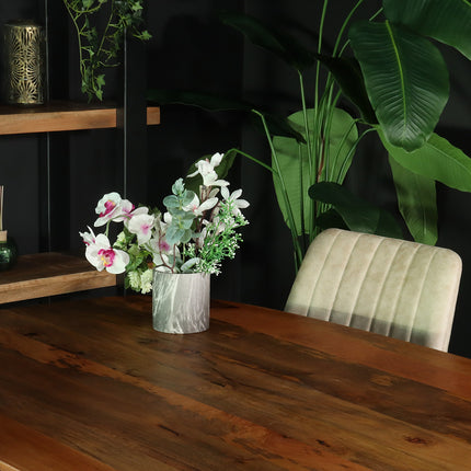 Eettafel Austin deens ovaal 180cm bruin mangohout