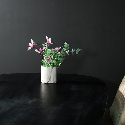 Eettafel Austin deens ovaal 200cm zwart mangohout