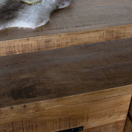 Tv meubel bruin mangohout 150cm Ilse