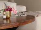 Mix & Match met onze eet- en salontafels!