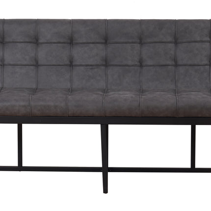 Eetkamerbank Vito 200cm antraciet microvezel