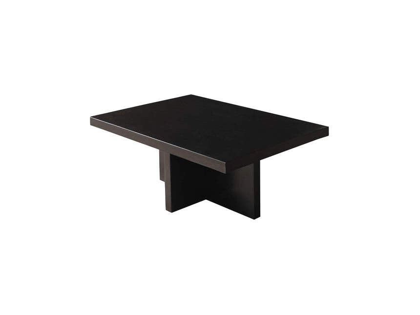 Salontafel 85cm mangohout Tori zwart