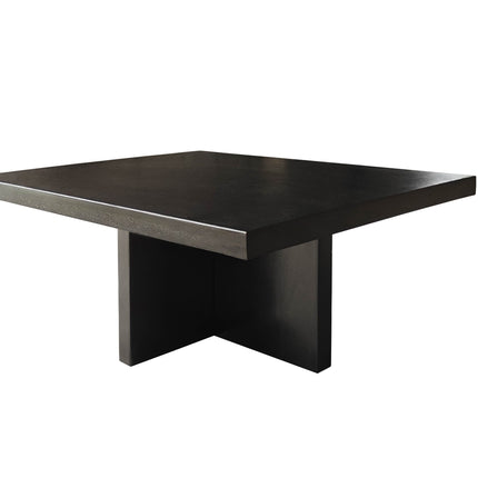 Salontafel 85cm mangohout Tori zwart