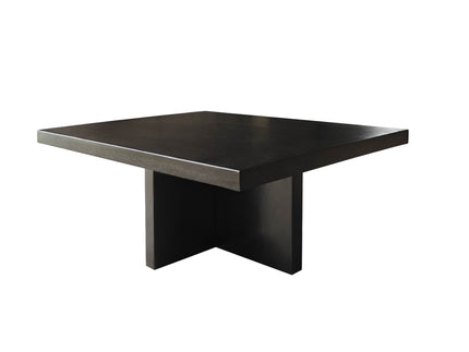 Salontafel 85cm mangohout Tori zwart
