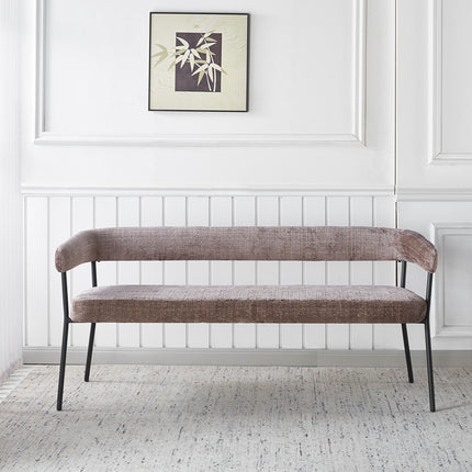 Eetkamerbank Meggie 160cm taupe chenille