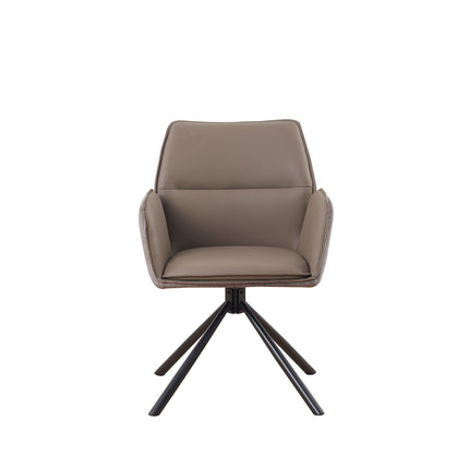 SET DEAL: 4 stuks Eetkamerstoel draaibaar bruin Emily