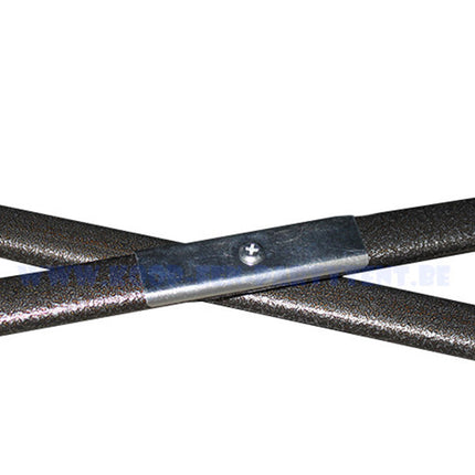 Easy up 3x4,5m zwart zonder zijwanden