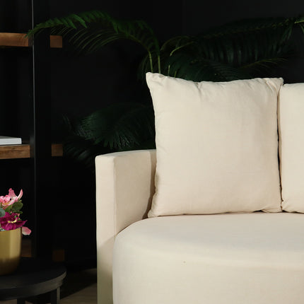 Fauteuil loveseat velvet creme draaibare fauteuil