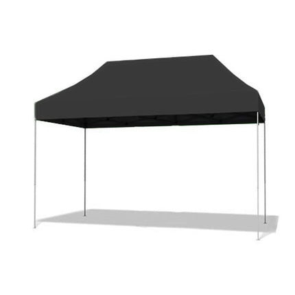 Easy up 3x4,5m zwart 30mm zonder zijwanden