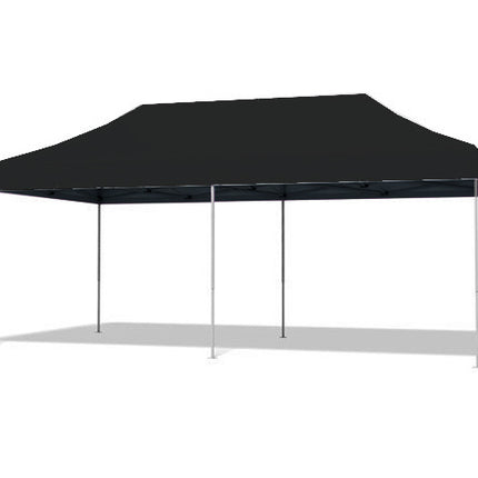 Easy up 3x6m zwart 30mm zonder zijwanden