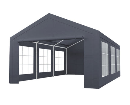 Partytent grijs semi professioneel 4x6m
