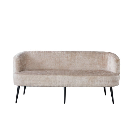 Eetkamerbank Quinn 180cm taupe chenille