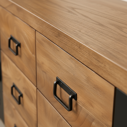 Dressoir mangohout 180cm bruin Jazzy