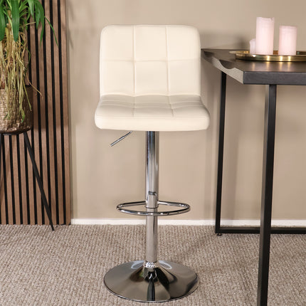 Barkruk Anel beige kunstleder