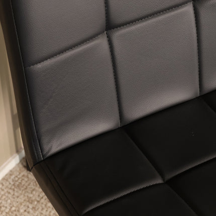 Barkruk Anel zwart kunstleder