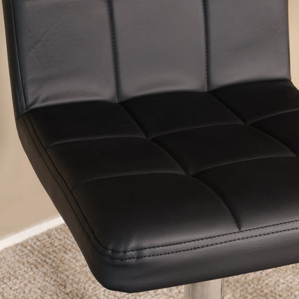 Barkruk Anel zwart kunstleder