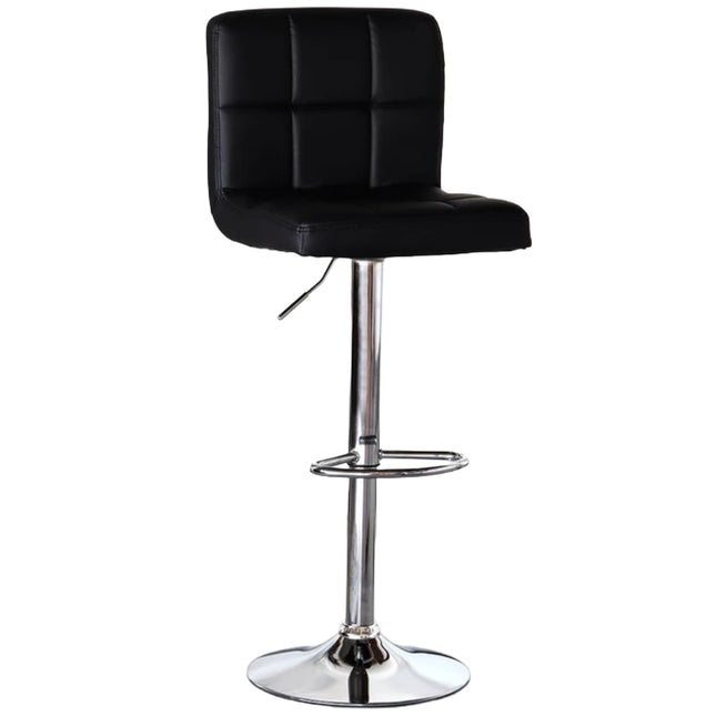 SET DEAL: 4 stuks Barkruk Anel zwart kunstleder