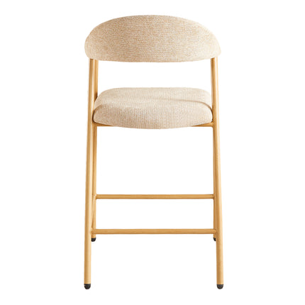 Barkruk Japandi bruin Mika lichtbruin