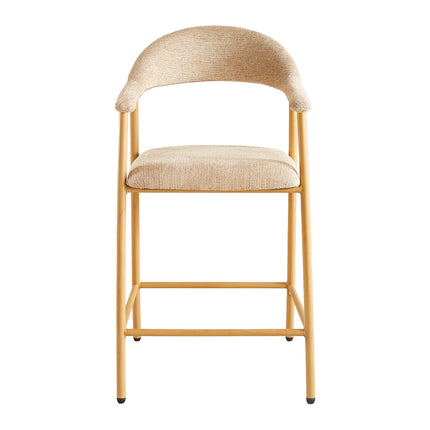 Barkruk Japandi bruin Mika lichtbruin