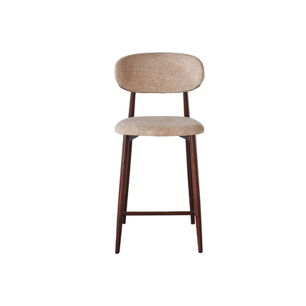 SET DEAL: 2 stuks Barkruk Japandi bruin Reika walnoot