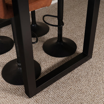 Tweedekans model: Bartafel 140cm mangohout bruin Pixie