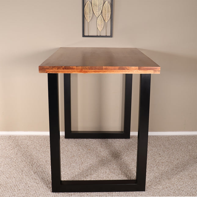 Bartafel 140cm mangohout bruin Pixie