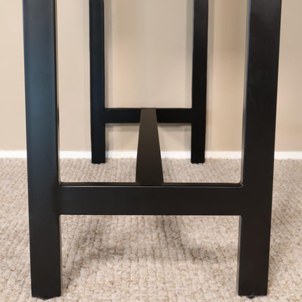 Bartafel Bax 120cm bruin mangohout