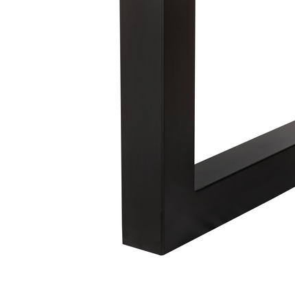 Tweedekans model: Bartafel 140cm mangohout zwart Pixie