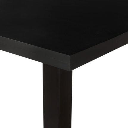 Tweedekans model: Bartafel 140cm mangohout zwart Pixie