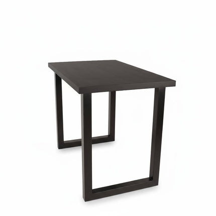 Bartafel 140cm mangohout zwart Pixie