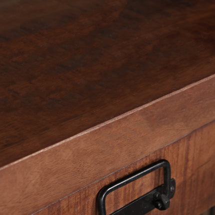 Bijzettafel 120cm mangohout Vera bruin