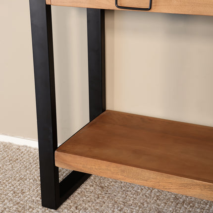 Bijzettafel 150cm mangohout Vera bruin