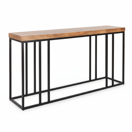 Bijzettafel 150cm mangohout Don bruin