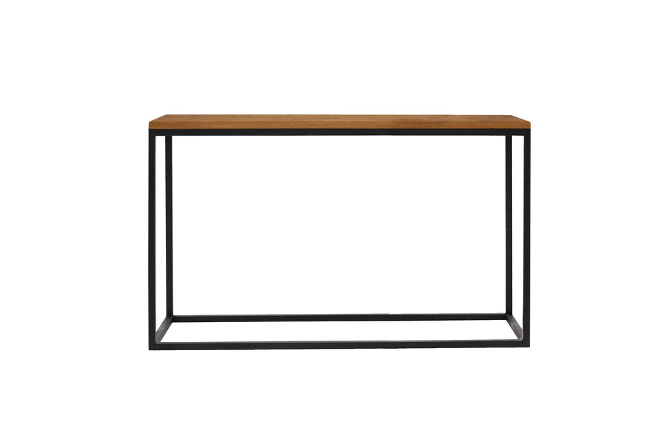 Bijzettafel 120cm mangohout lichtbruin Osso