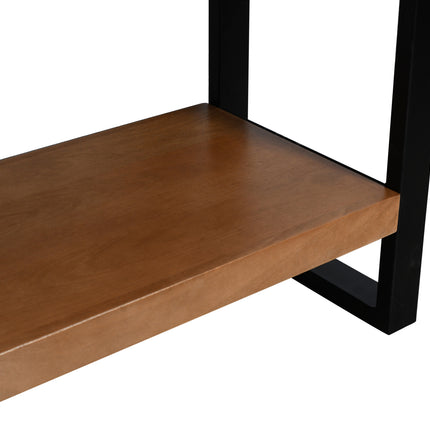 Bijzettafel 180cm mangohout Vera bruin