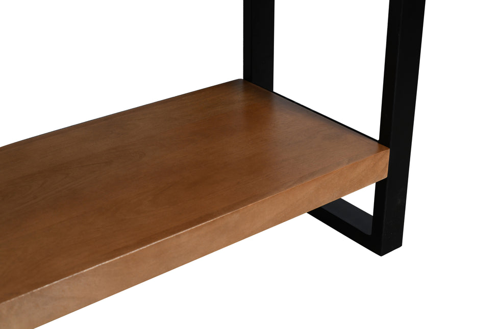 Bijzettafel 180cm mangohout Vera bruin
