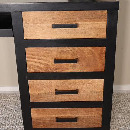 Bureau Avelon 120cm bruin mangohout