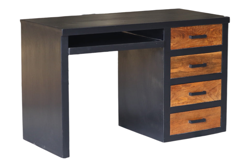 Bureau Avelon 120cm bruin mangohout