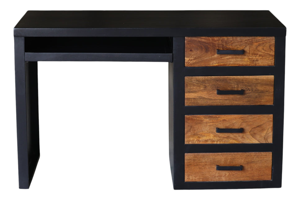 Bureau Avelon 120cm bruin mangohout
